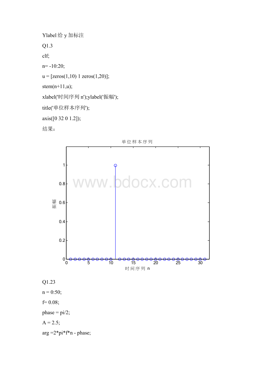 南邮DSPA实验报告1Word文档下载推荐.docx_第3页