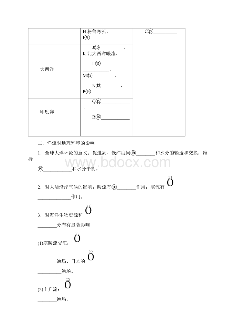 高考地理一轮作业学案大规模的海水运动.docx_第2页