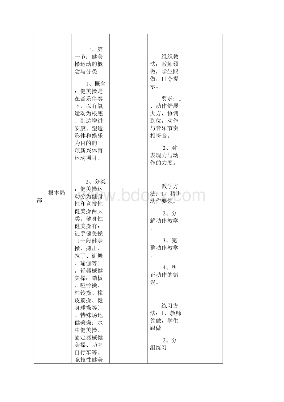 健美操兴趣班教学案Word格式文档下载.docx_第2页