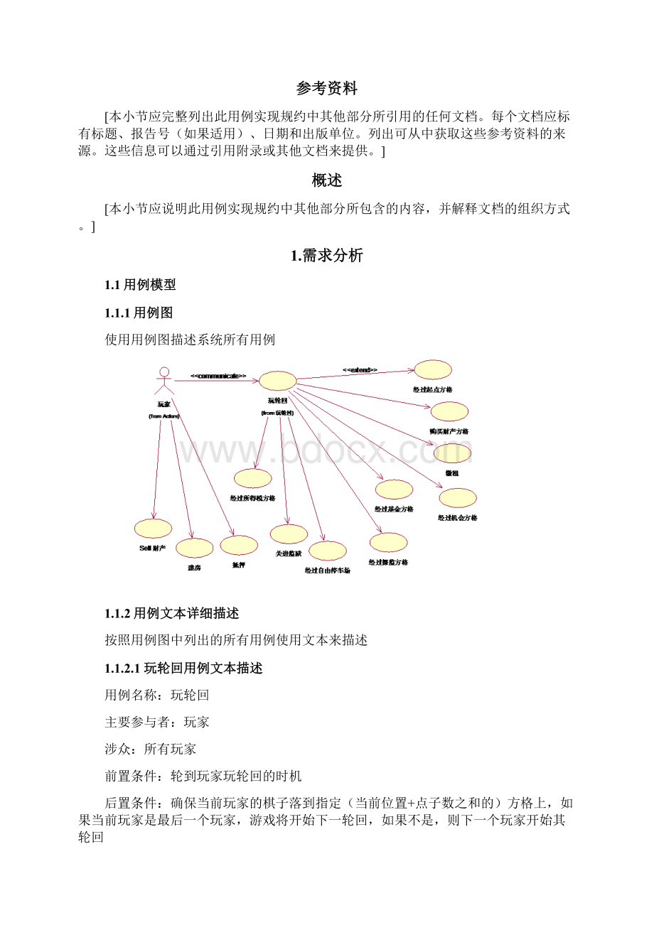 地产大亨游戏项目需求分析与系统设计文档.docx_第2页