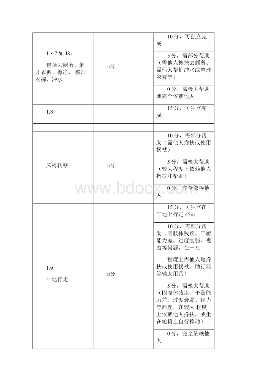 老年照护等级评估表国标.docx_第3页