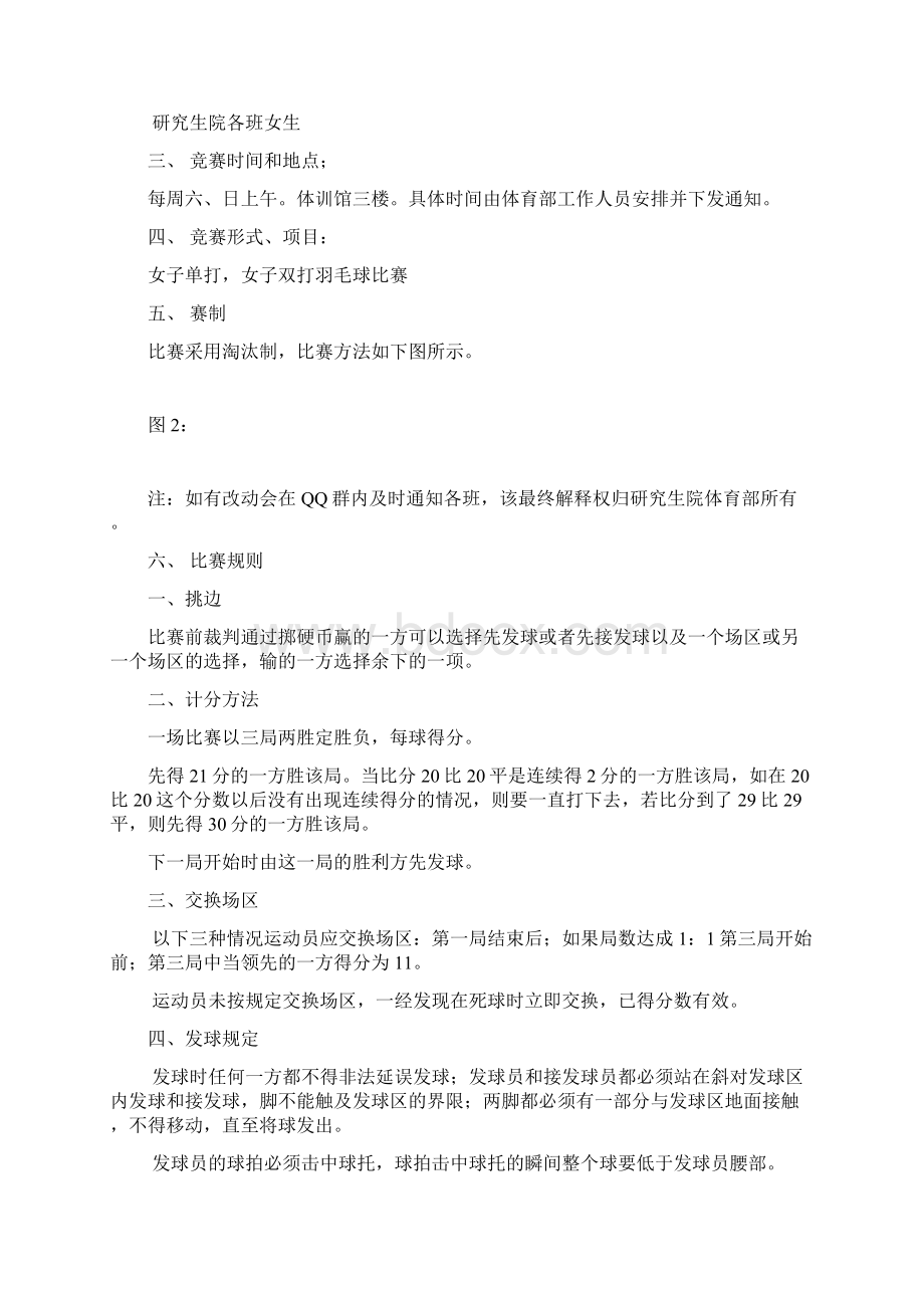 羽毛球赛秩序册Word格式文档下载.docx_第2页