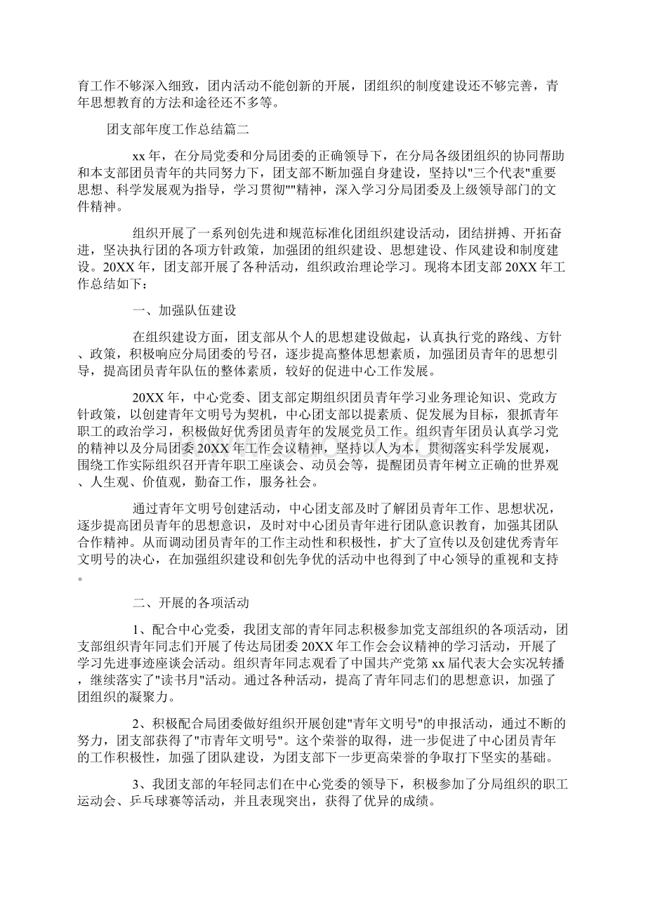 团支部年度工作总结的报告docWord文档下载推荐.docx_第3页