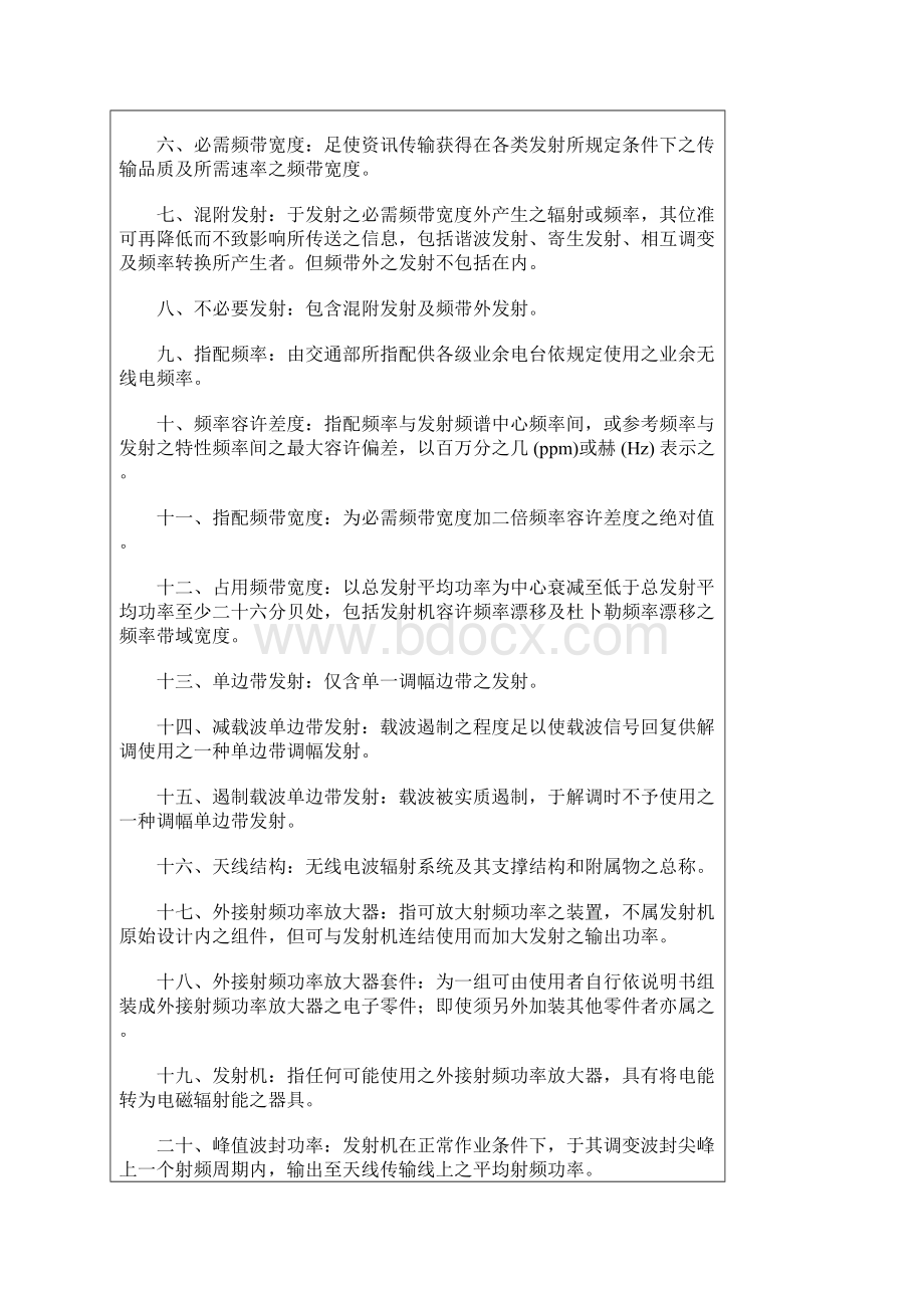 业余无线电管理办法Word格式文档下载.docx_第2页