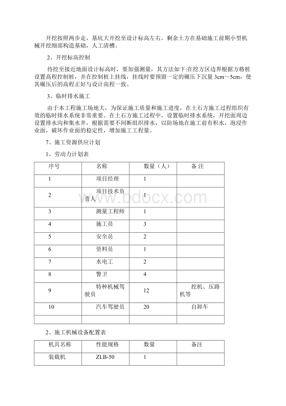 场平土石方施工方案Word文档格式.docx_第3页