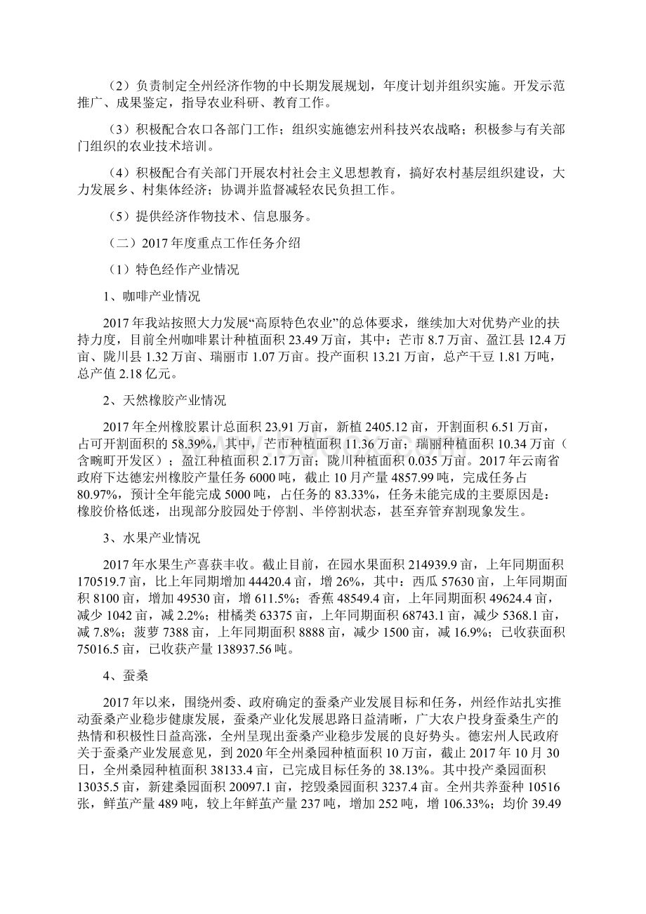 德宏州经济作物技术推广站部门决算文档格式.docx_第2页