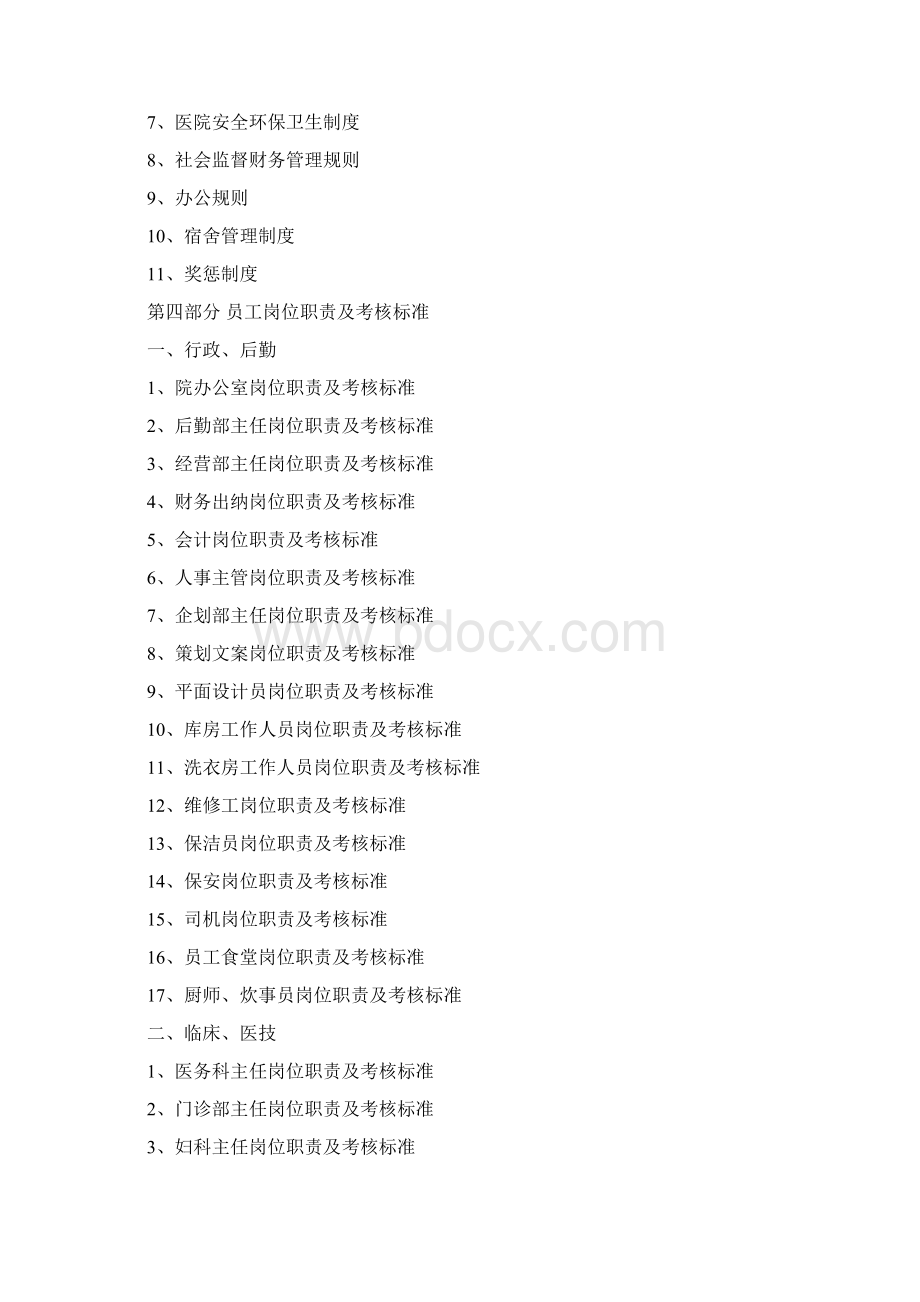 民营医院员工手册范本Word下载.docx_第2页