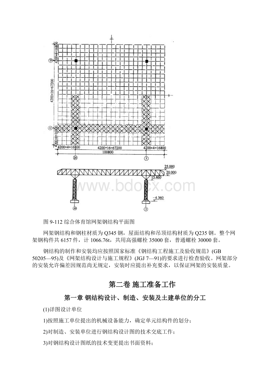 钢网架体育馆工程施工组织设计Word下载.docx_第3页