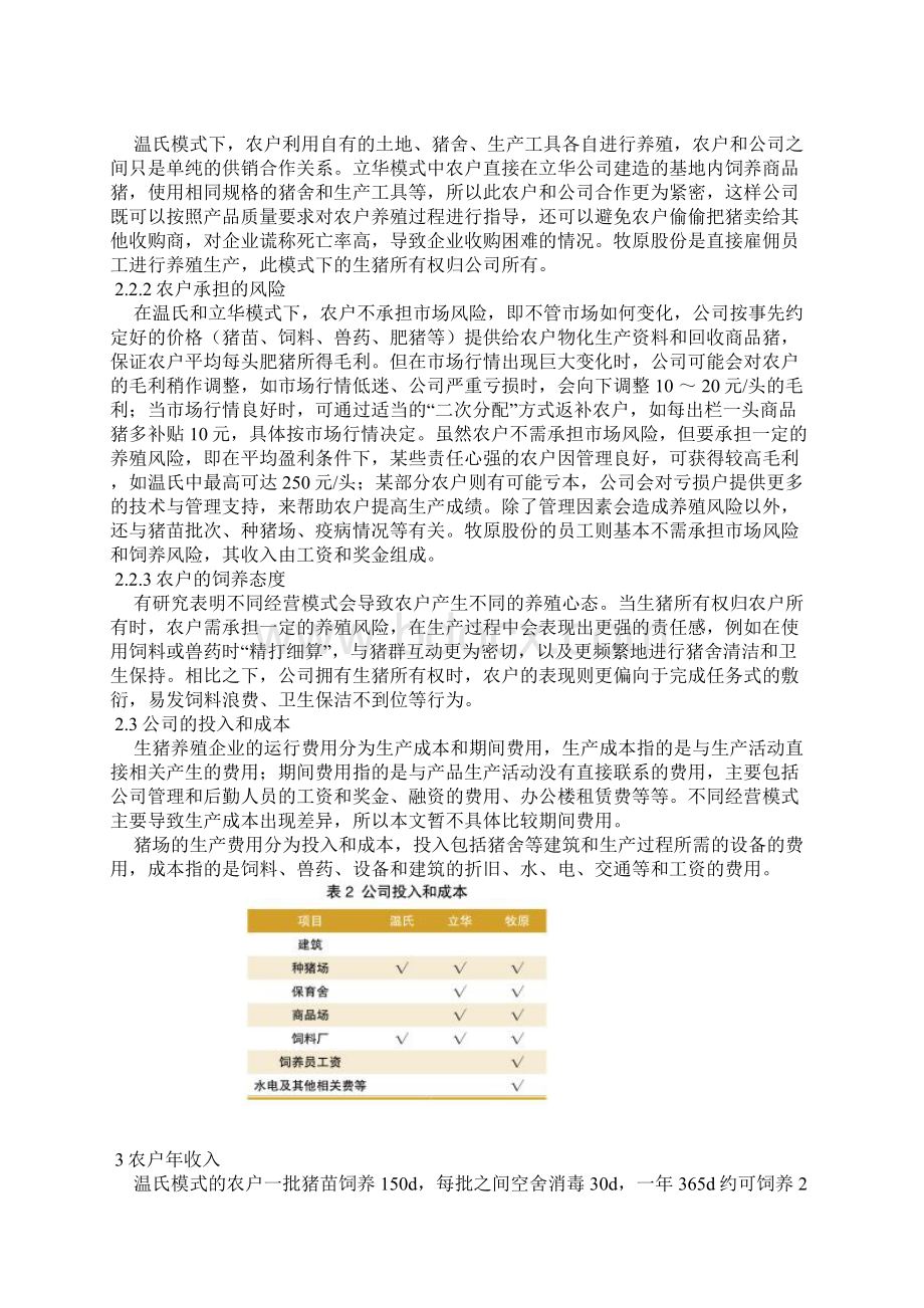 养猪企业经营模式分析Word下载.docx_第3页