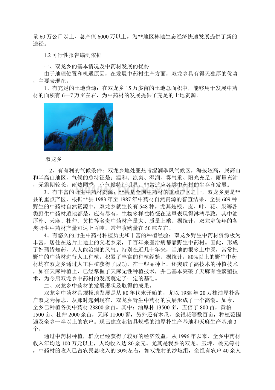 林下天麻标准化种植基地建设项目可行性研究报告.docx_第3页