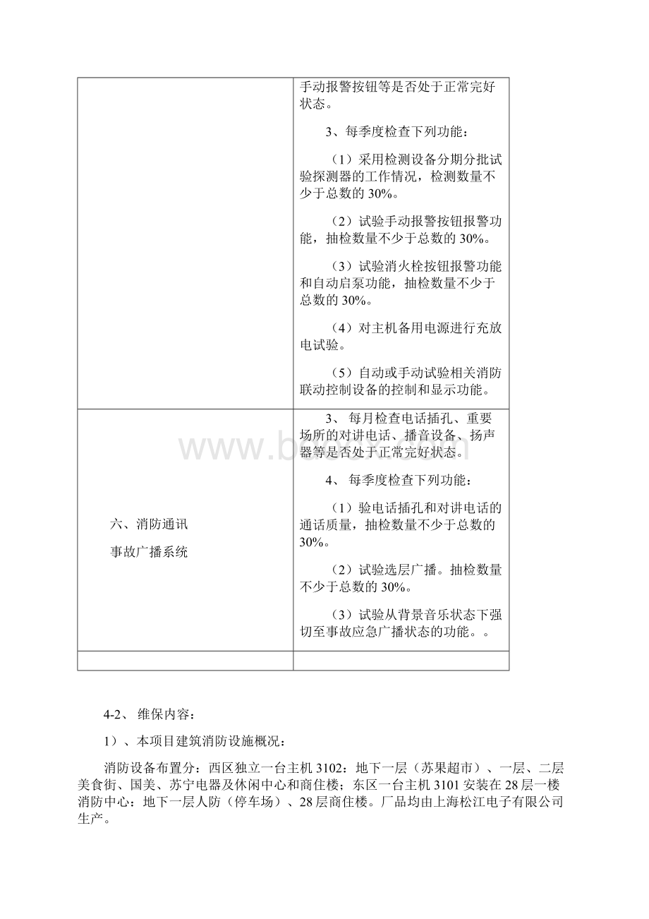 消防设施日常检查维修保养计划书qcc.docx_第3页