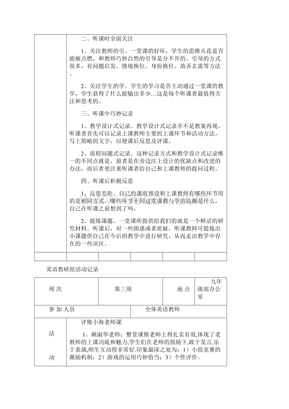 初中英语教研组活动记录.docx_第3页