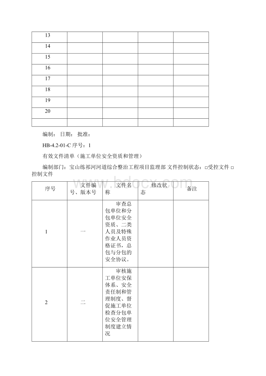 项目监理部安全资料编制整理管理制度.docx_第2页