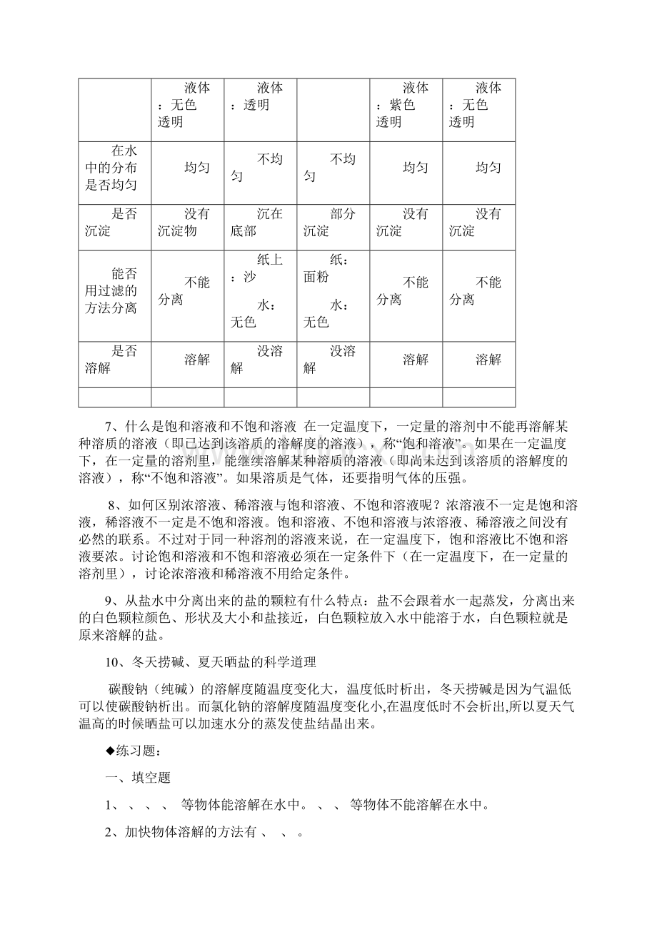 溶解是指物质均匀地稳定地分散在水中不会自行.docx_第2页