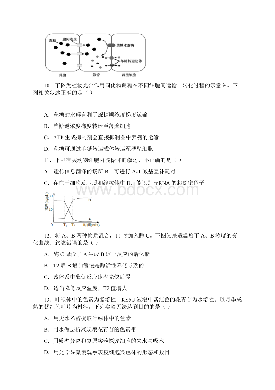 临汾一中学年度第二学期高一年级期末考试.docx_第3页