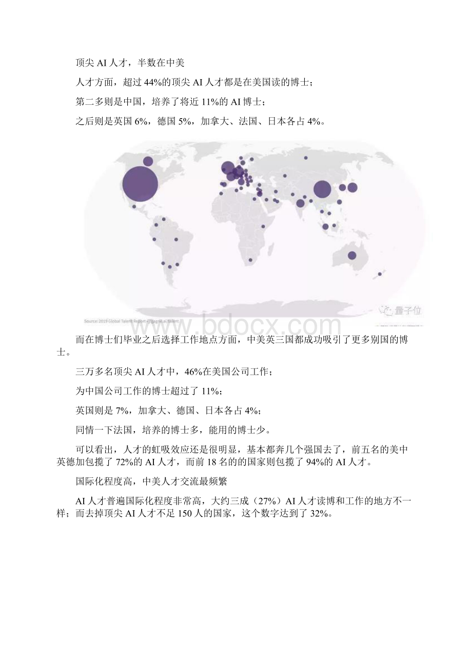 全球AI人工智能人才报告三万AI专家一半在中美我国两成AI博士美国毕业.docx_第2页