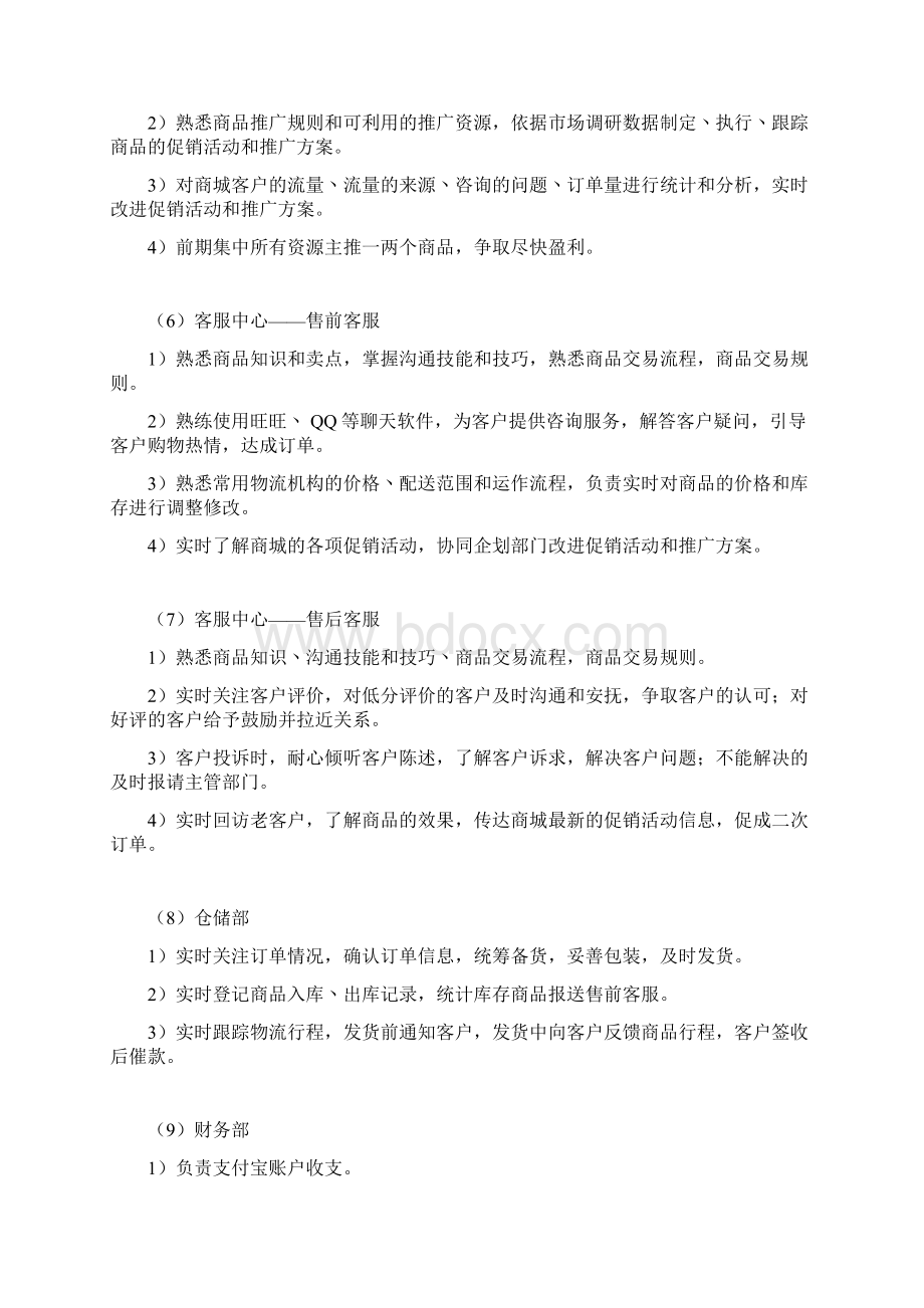 天猫店铺运营实施计划书Word下载.docx_第3页