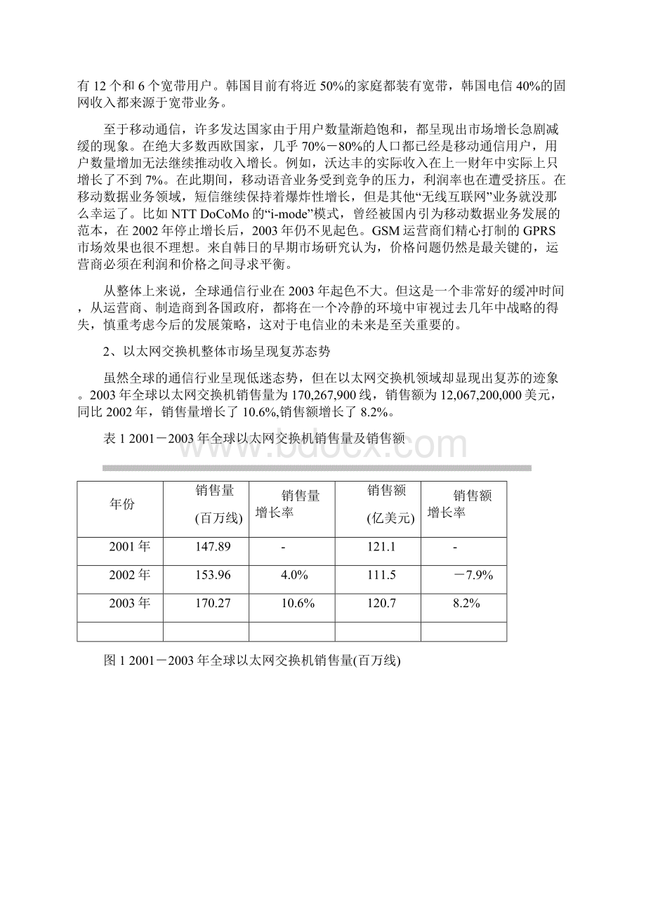 中国以太网交换机市场研究年度报告.docx_第2页