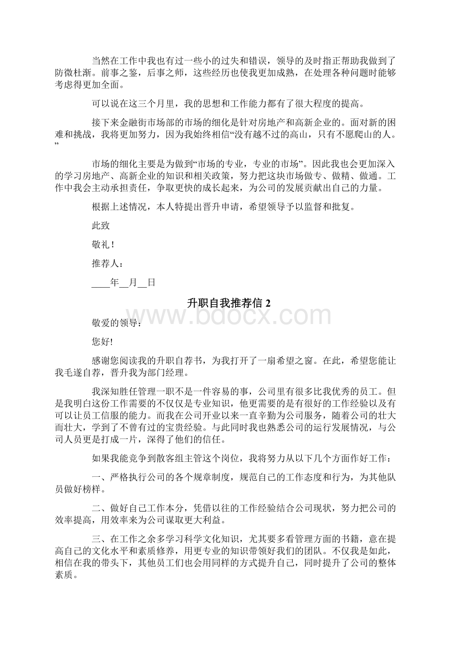 新编升职自我推荐信文档格式.docx_第2页