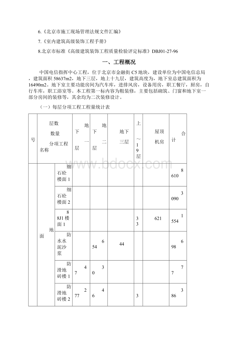 地下室装修施工组织设计.docx_第2页