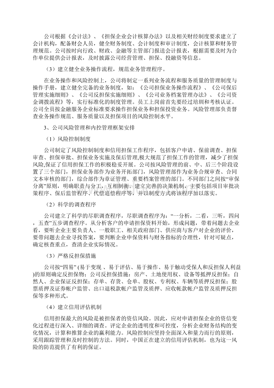 融资担保集团经营发展战略和规划.docx_第3页