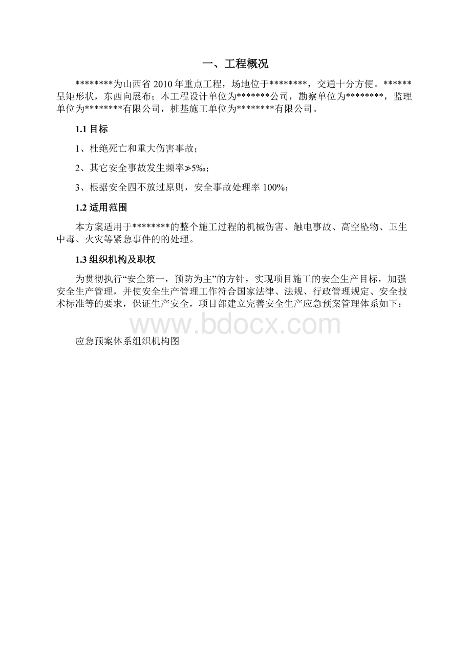 施工现场应急预案Word格式文档下载.docx_第2页