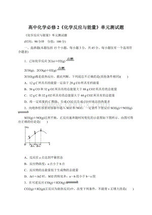 高中化学必修2《化学反应与能量》单元测试题.docx