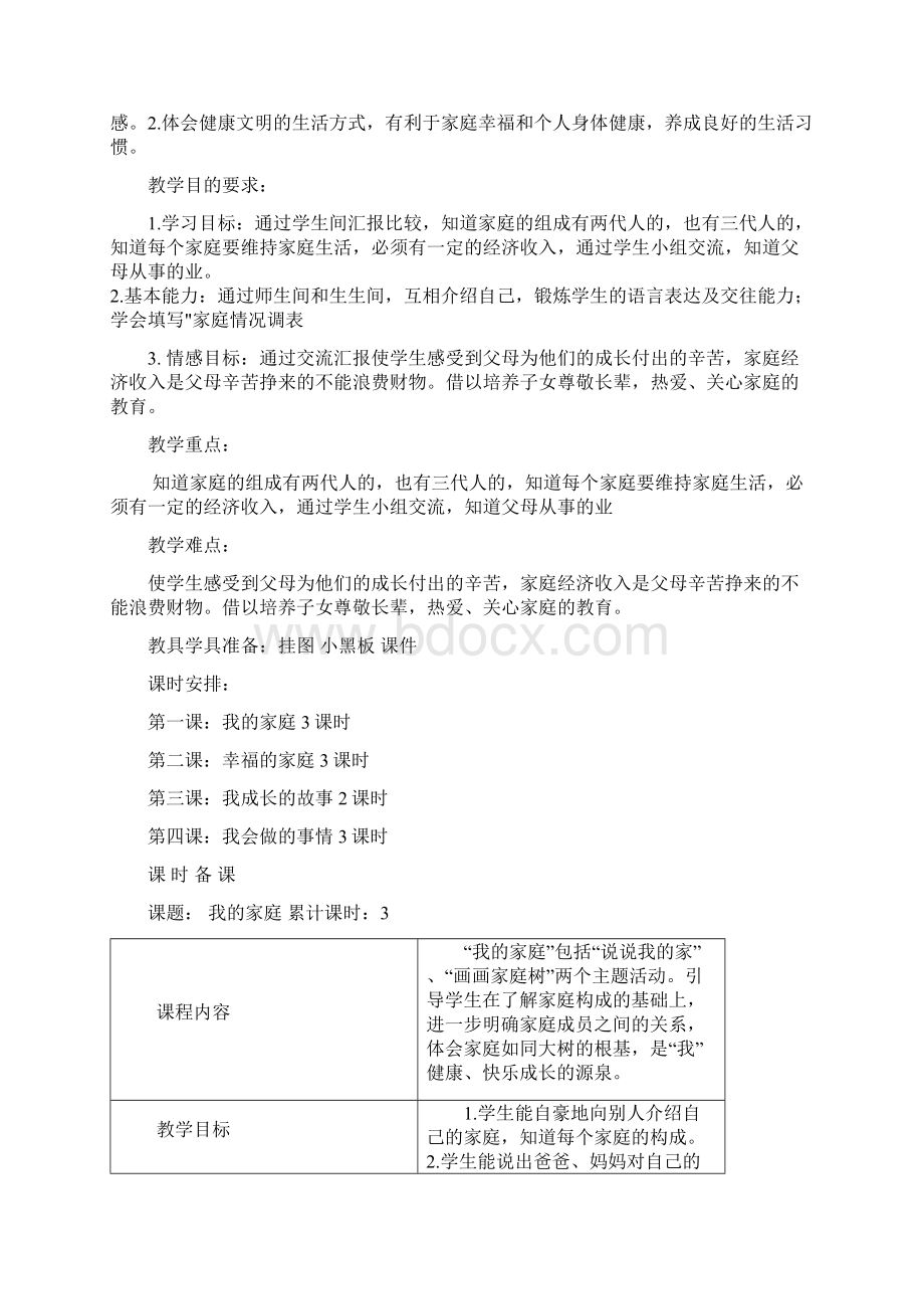 三年级品德与社会上册备课Word文件下载.docx_第3页