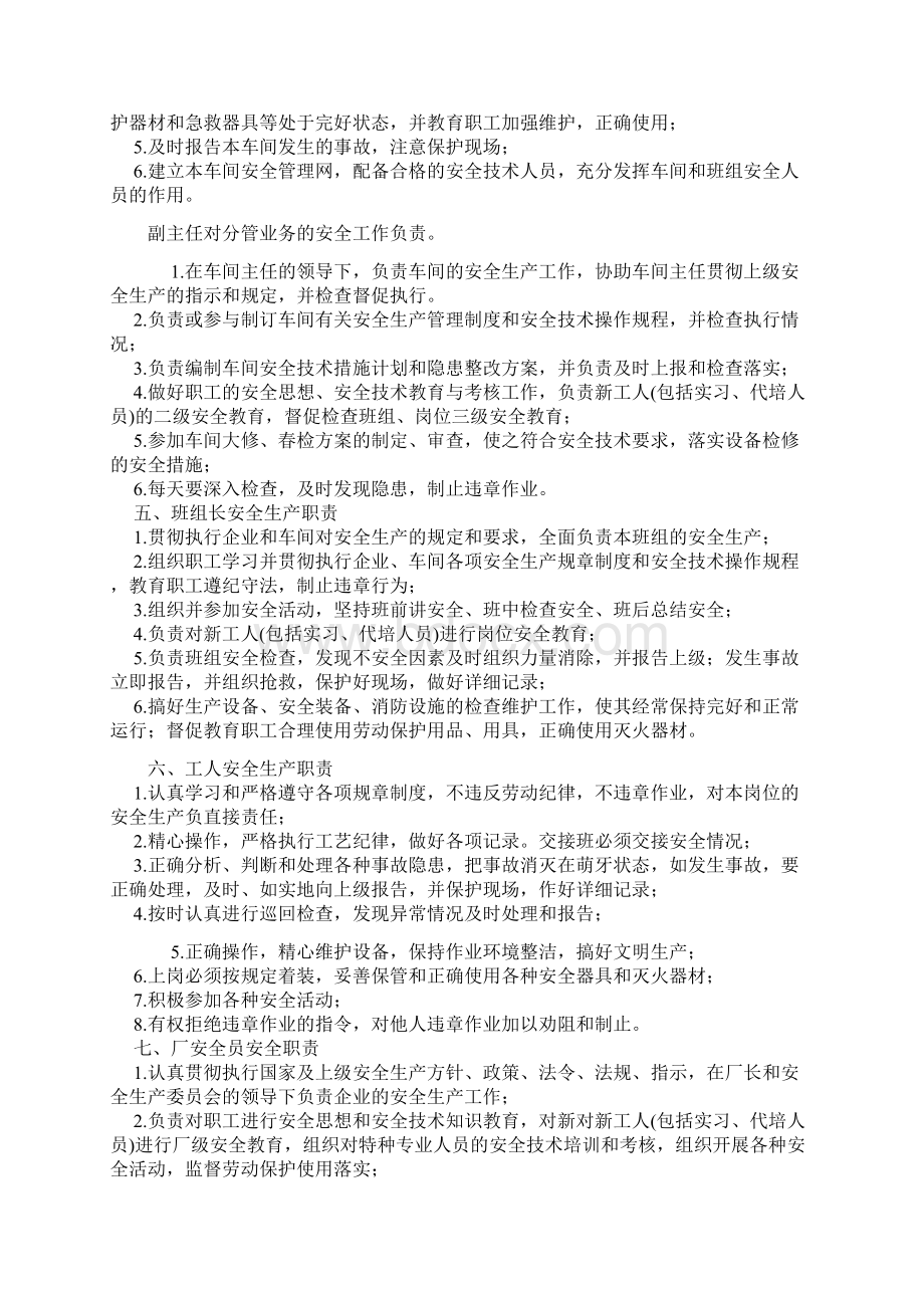 小水电站安全生产责任制Word文件下载.docx_第2页