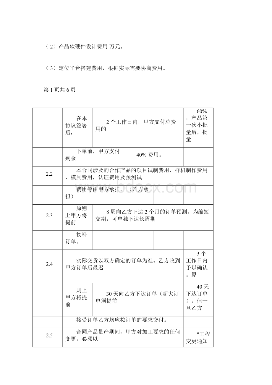 项目合作协议模板Word格式.docx_第3页