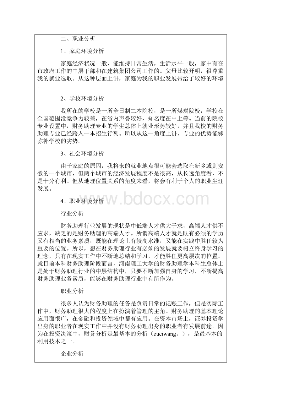 财务助理职业规划职业规划3篇文档格式.docx_第2页