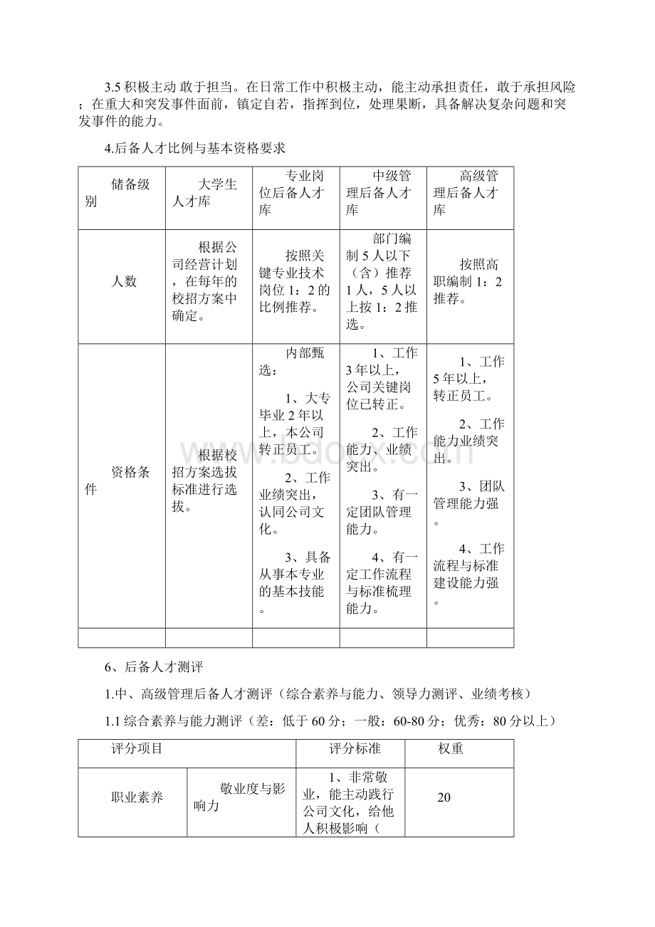 人才梯队盘点与培养方案.docx_第3页