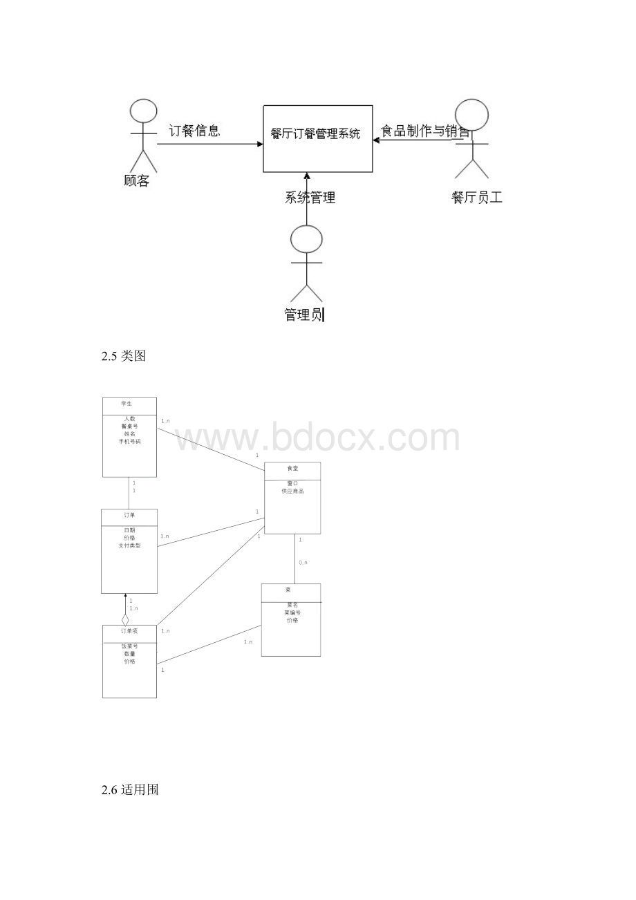 校园网上订餐系统需求说明书分析报告Word格式.docx_第3页