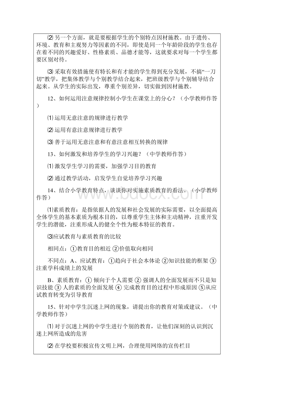 教育学简答题备课讲稿.docx_第3页