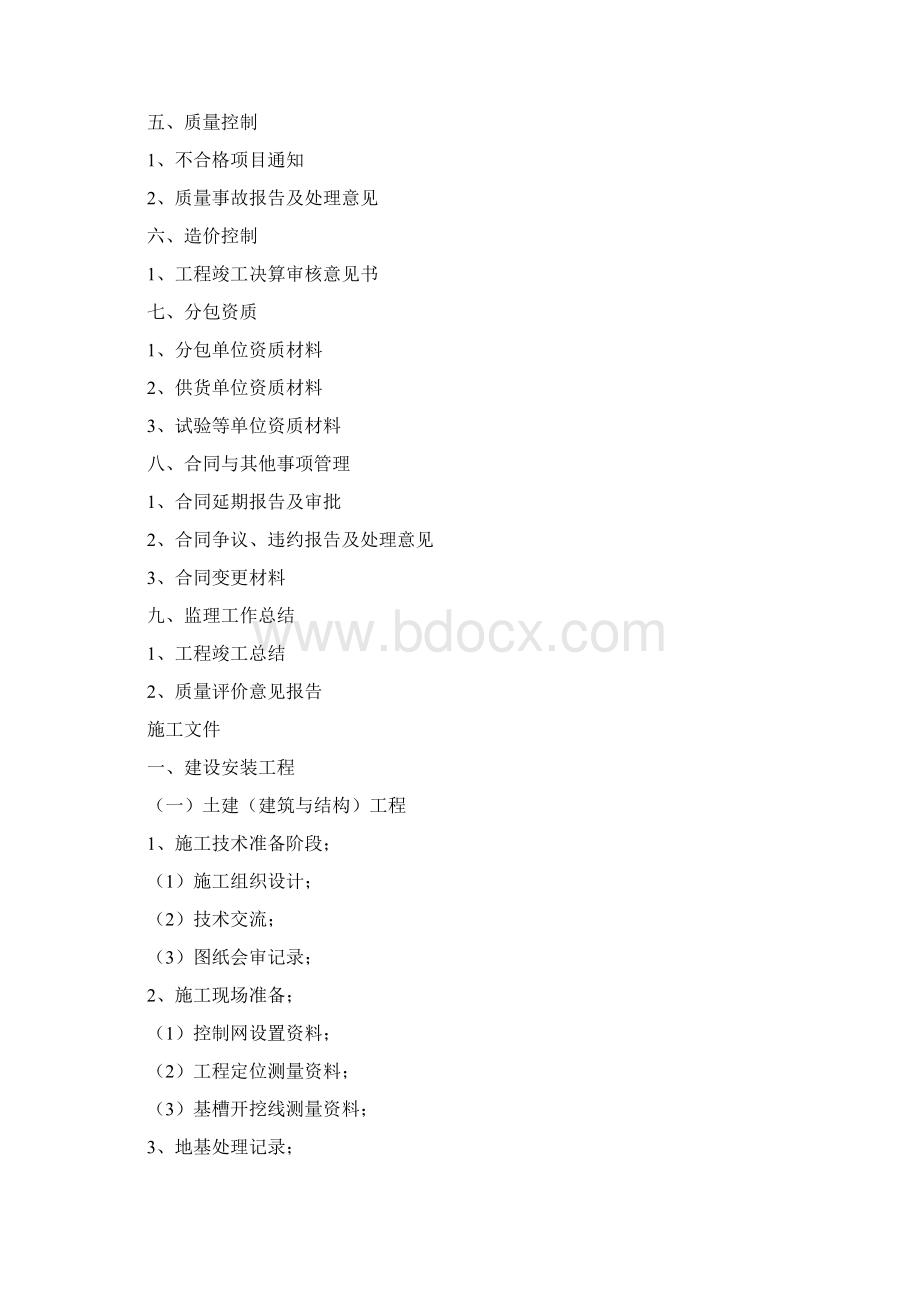 一个项目从立项到竣工的文件清单有哪些.docx_第3页