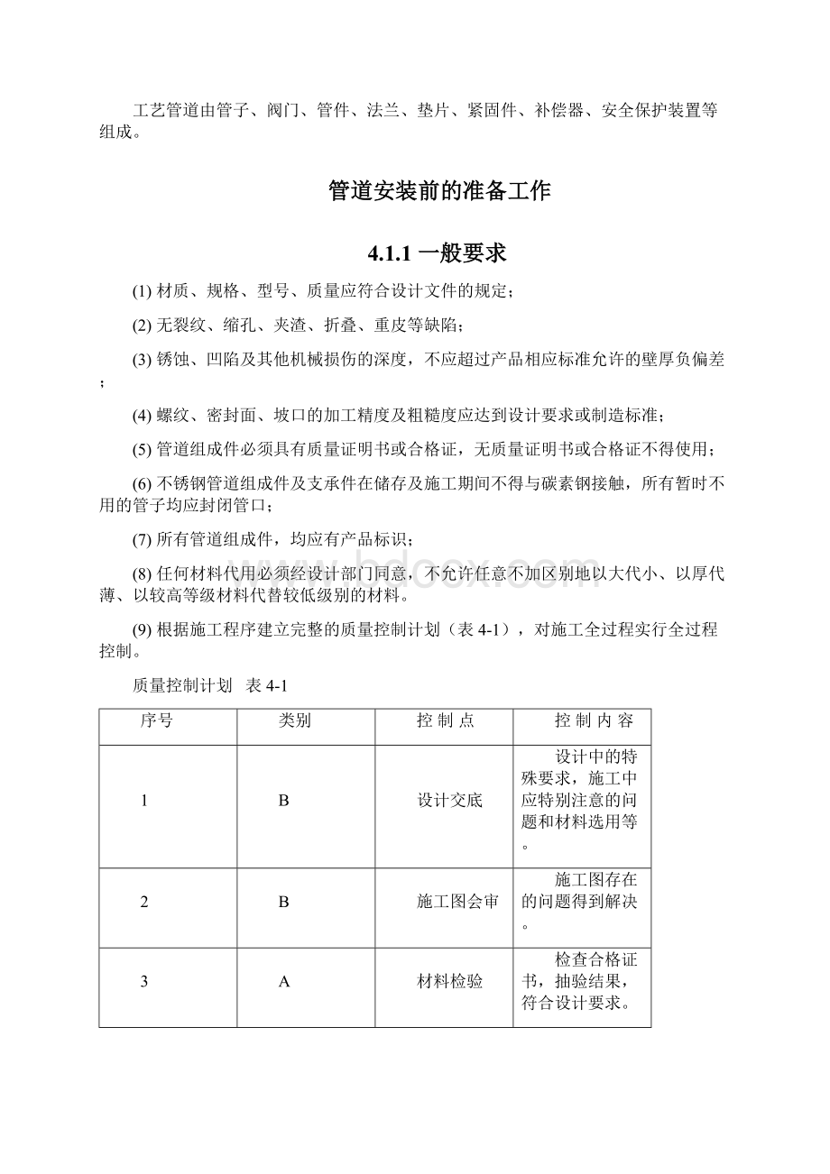 工艺管道安装工程监理实施细则Word下载.docx_第3页