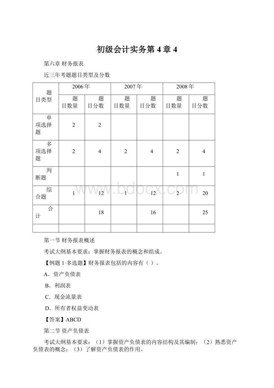 初级会计实务第4章 4Word文件下载.docx_第1页