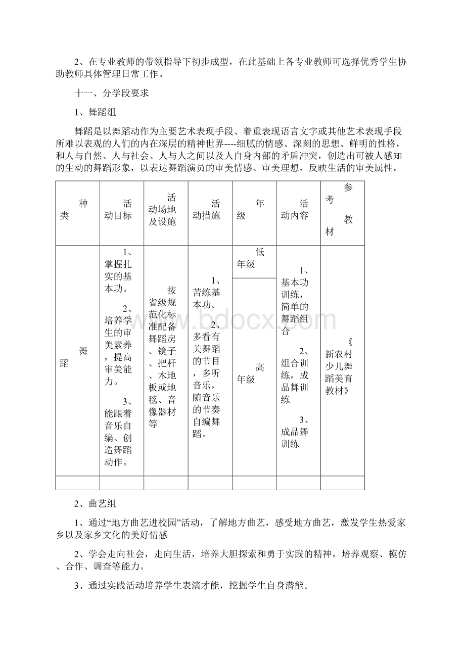 乡村少年宫音乐活动实施方案.docx_第3页