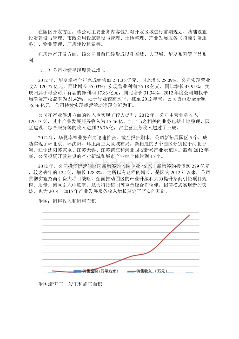 华夏幸福工业地产片区开发模式分析调研报告.docx_第2页