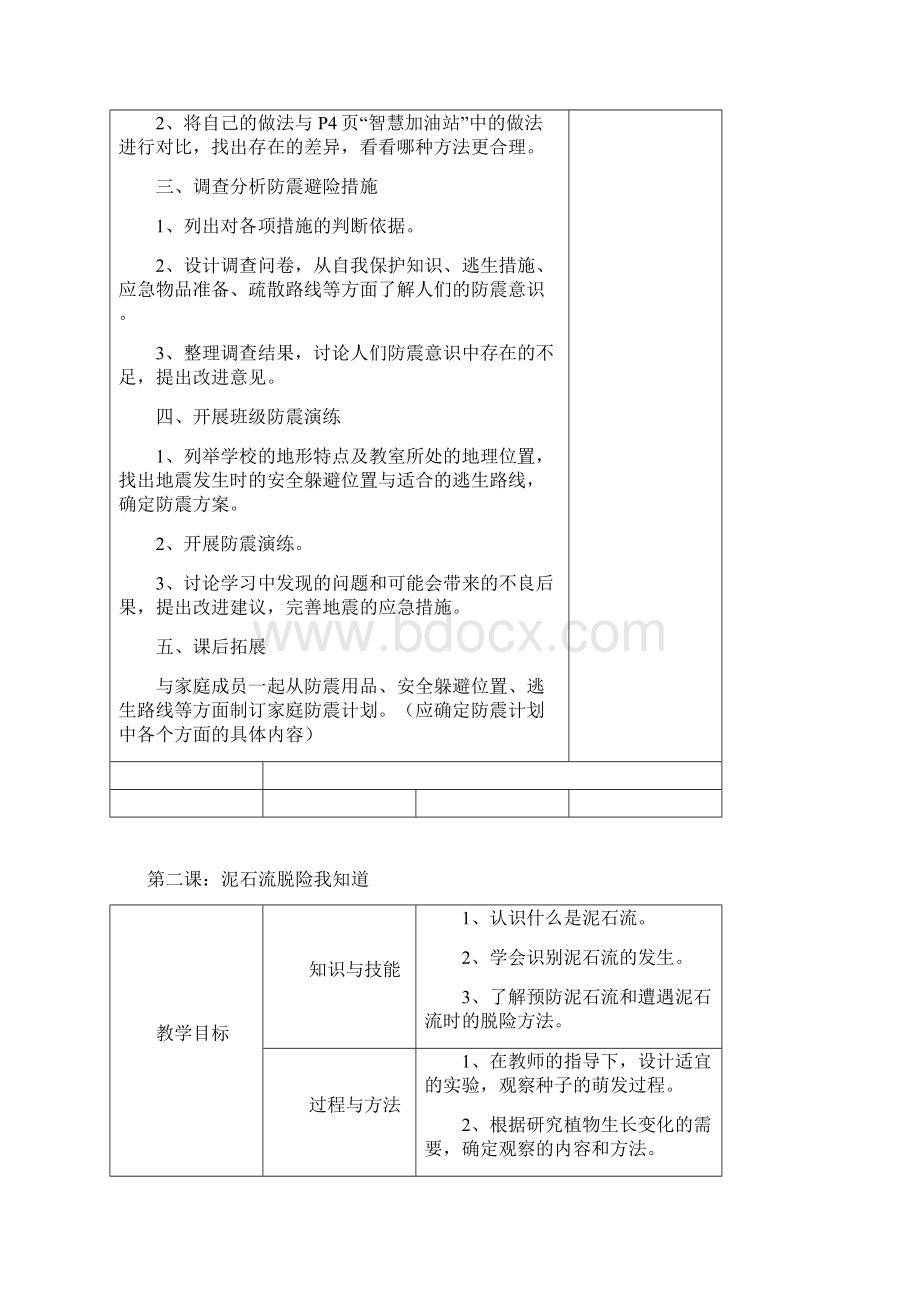 上海科技教育出版社小学六年级综合实践教案上册Word文档下载推荐.docx_第2页