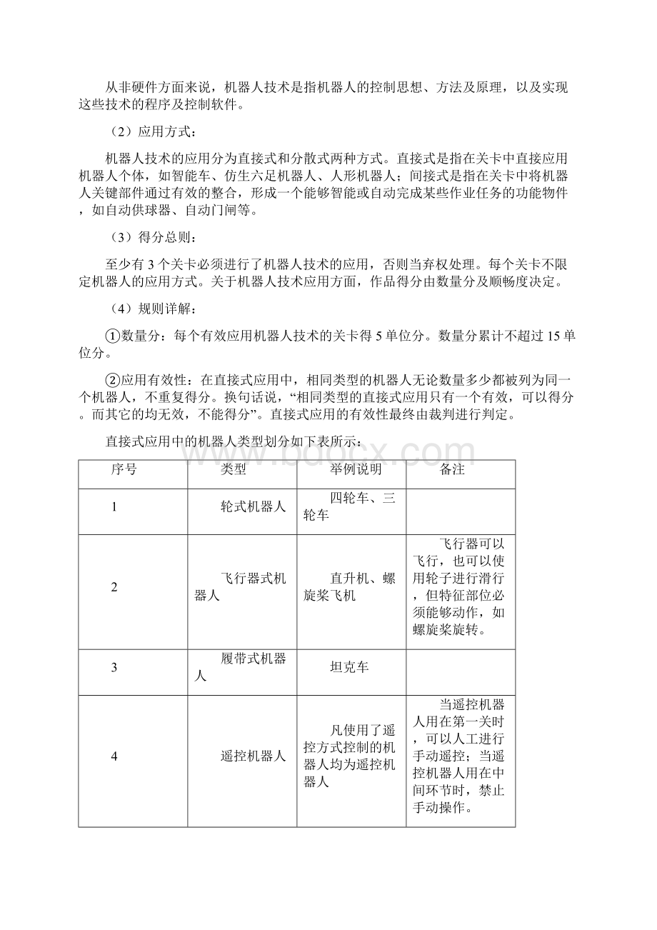 机器人创意闯关竞赛Word下载.docx_第2页