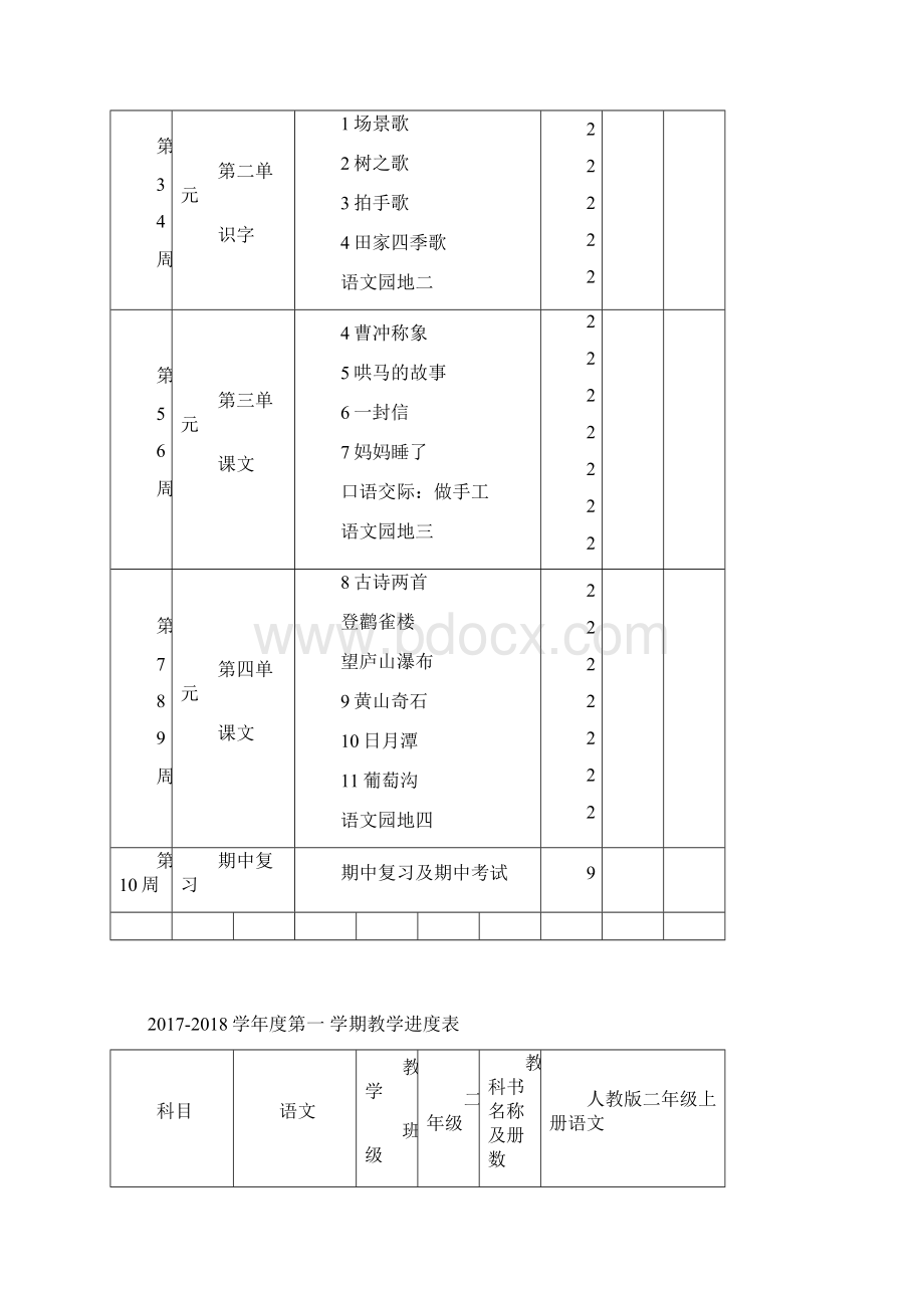 新版部编人教版二年级上册语文全册教案最新修订Word文档格式.docx_第3页