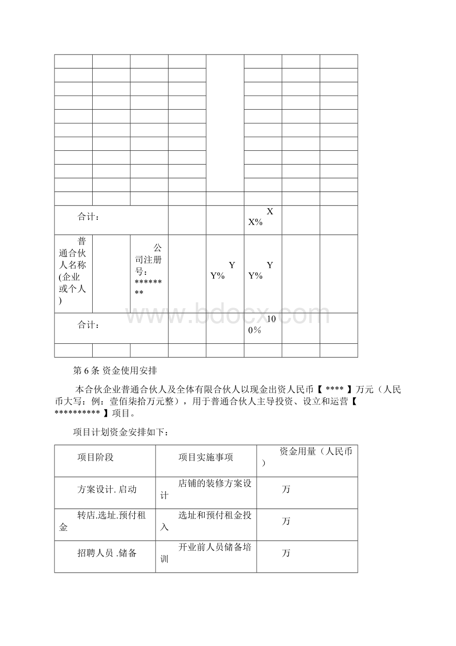 《合伙协议合同》范本Word文件下载.docx_第3页