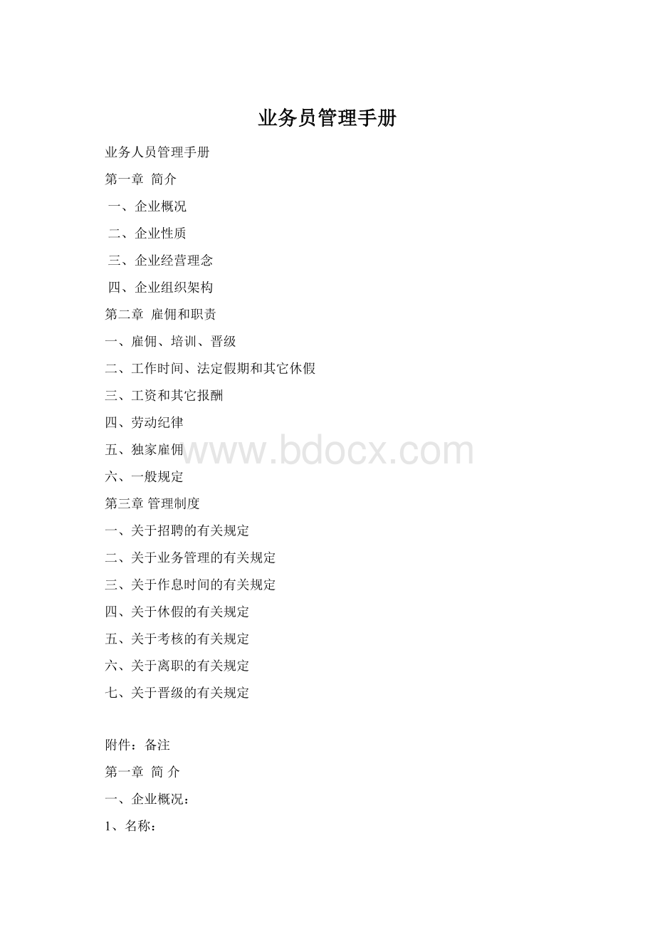 业务员管理手册.docx