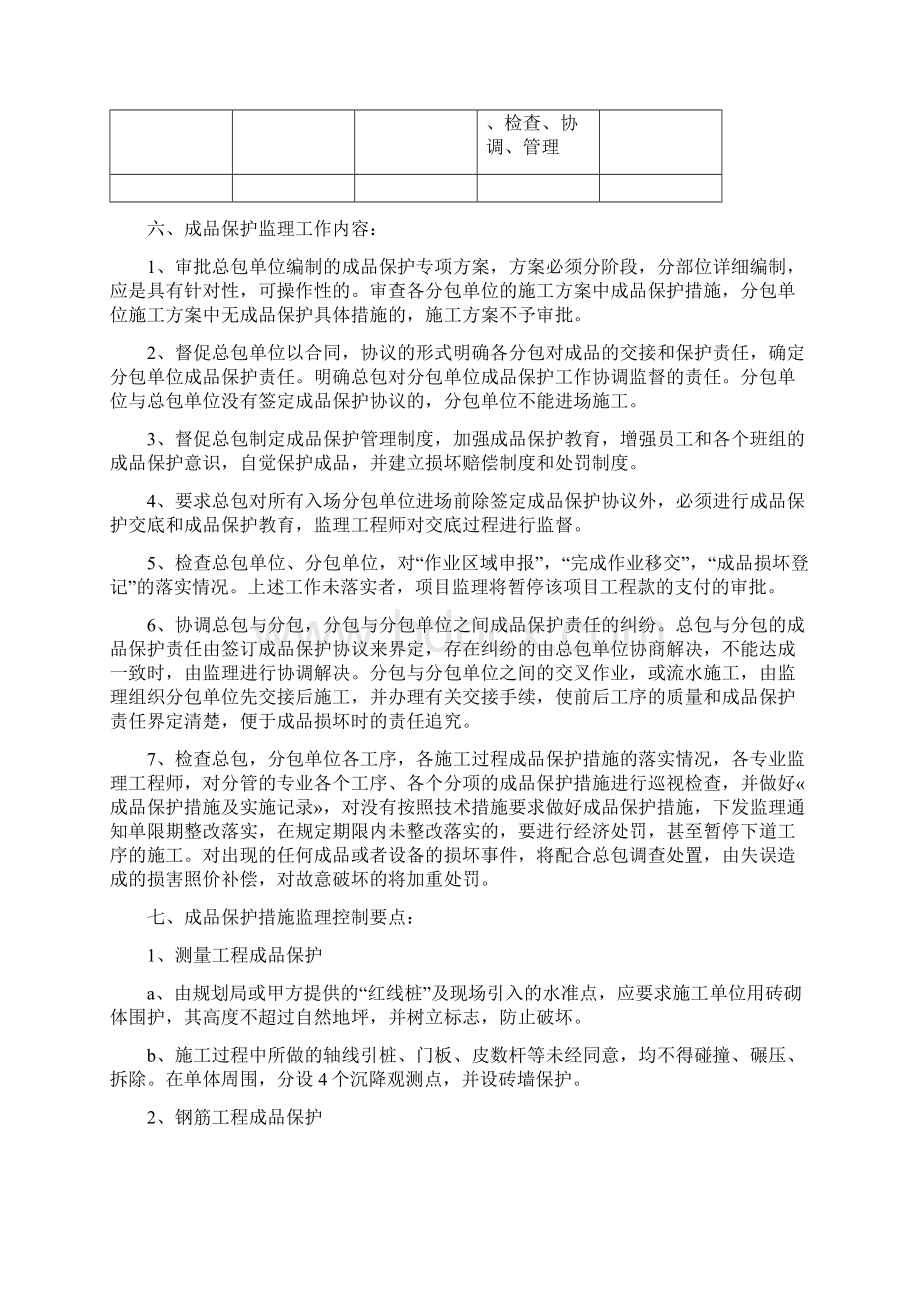 成品保护监理方案Word文档格式.docx_第3页