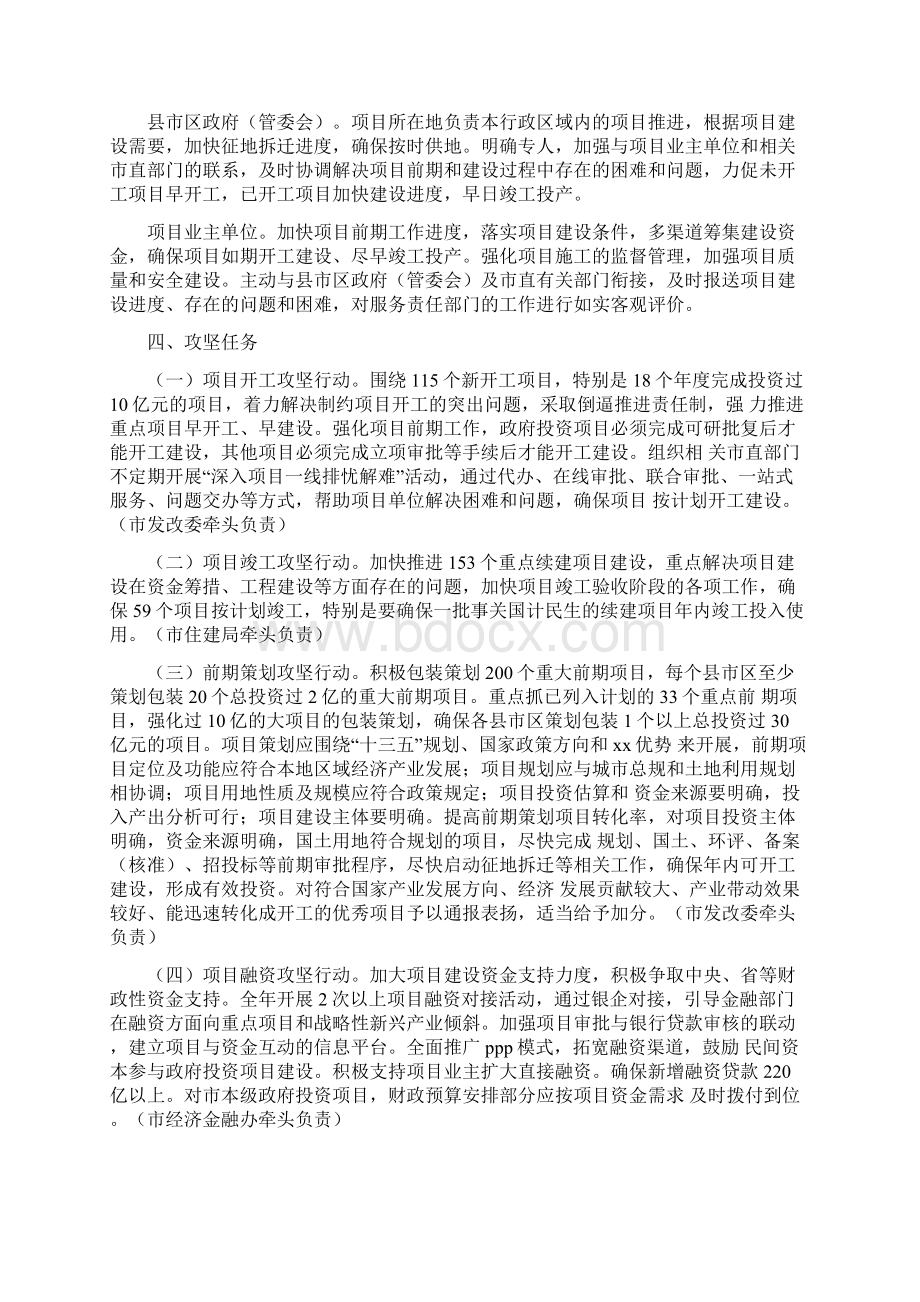 20xx年项目攻坚年活动实施方案Word文档格式.docx_第2页