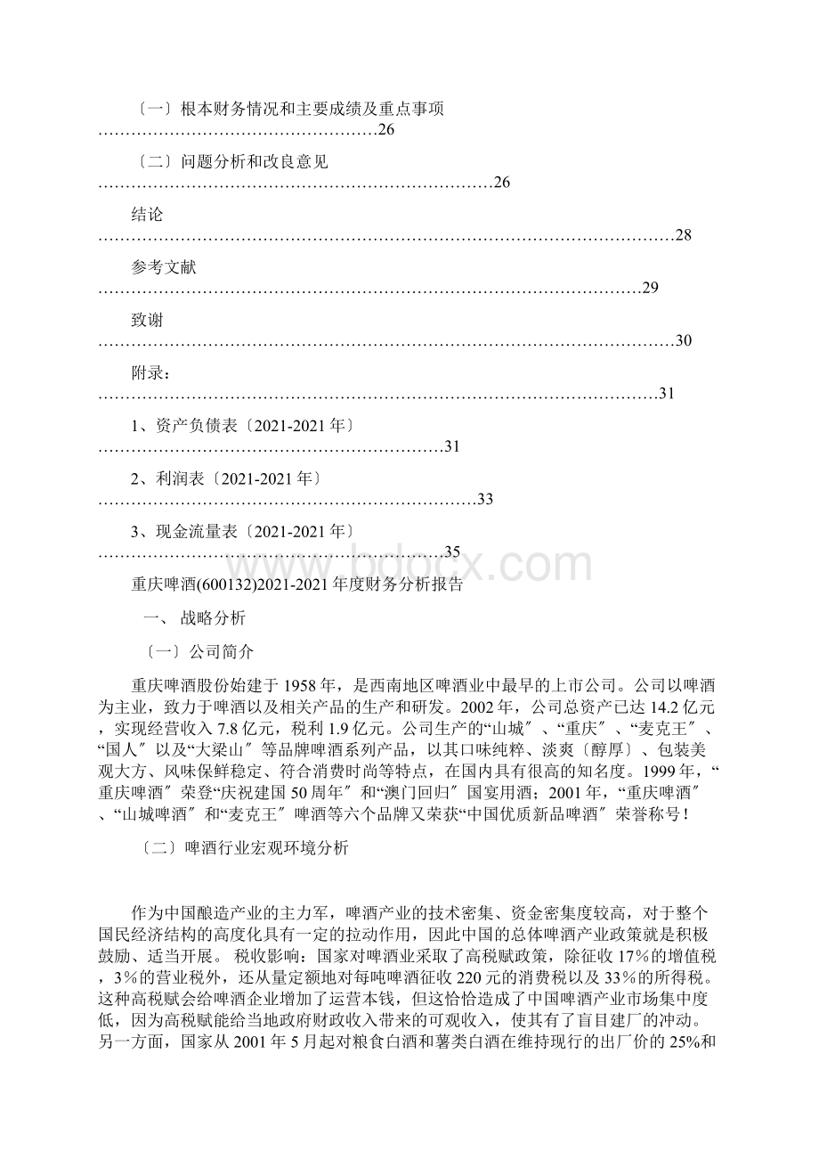 啤酒年度财务分析报告.docx_第3页