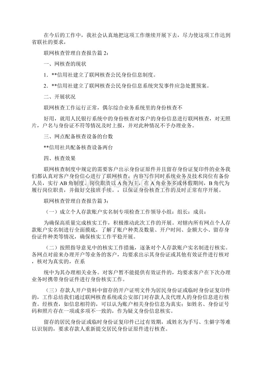 联网核查自查报告共6篇.docx_第3页