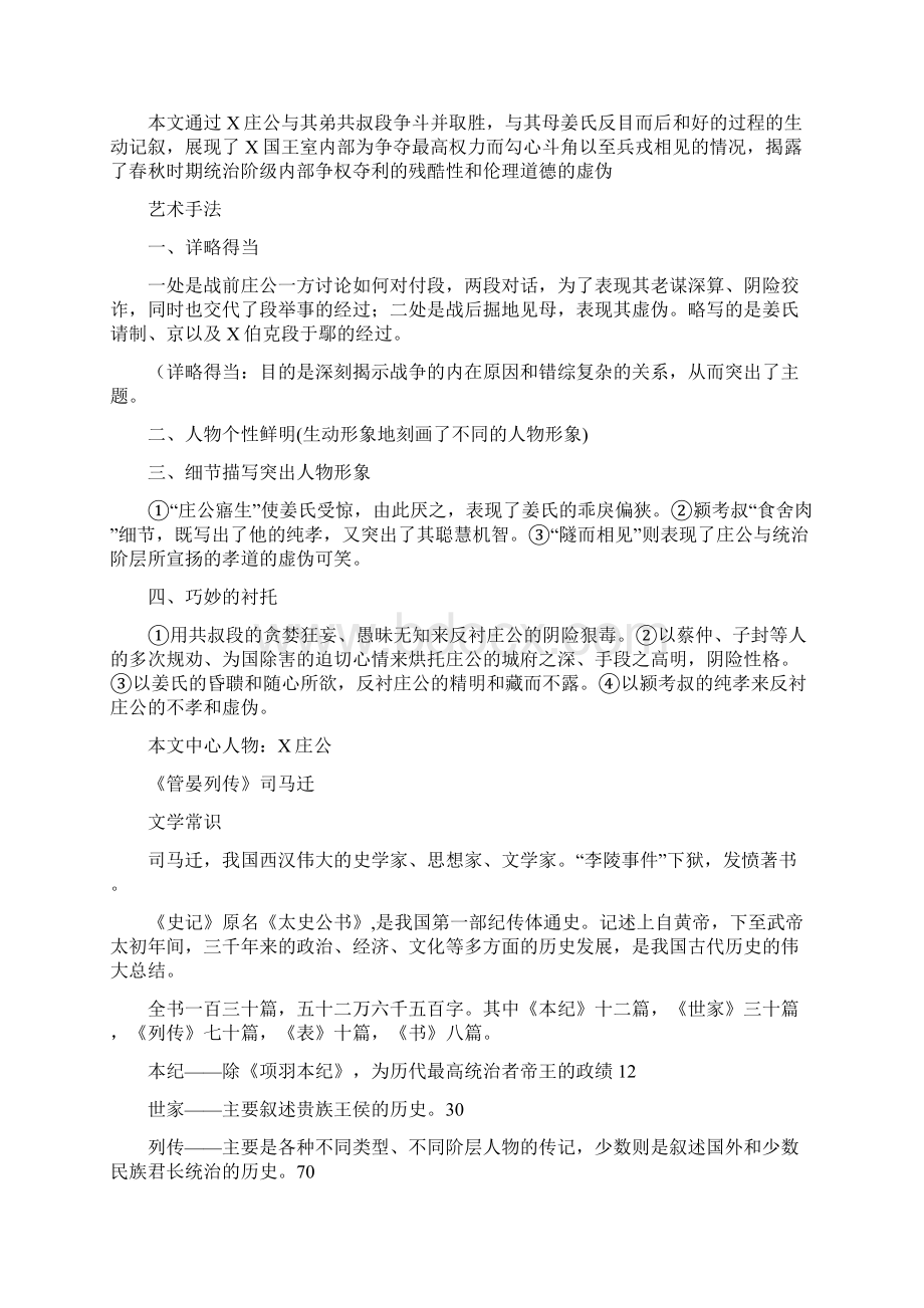 专升本必备文学常识Word格式文档下载.docx_第2页