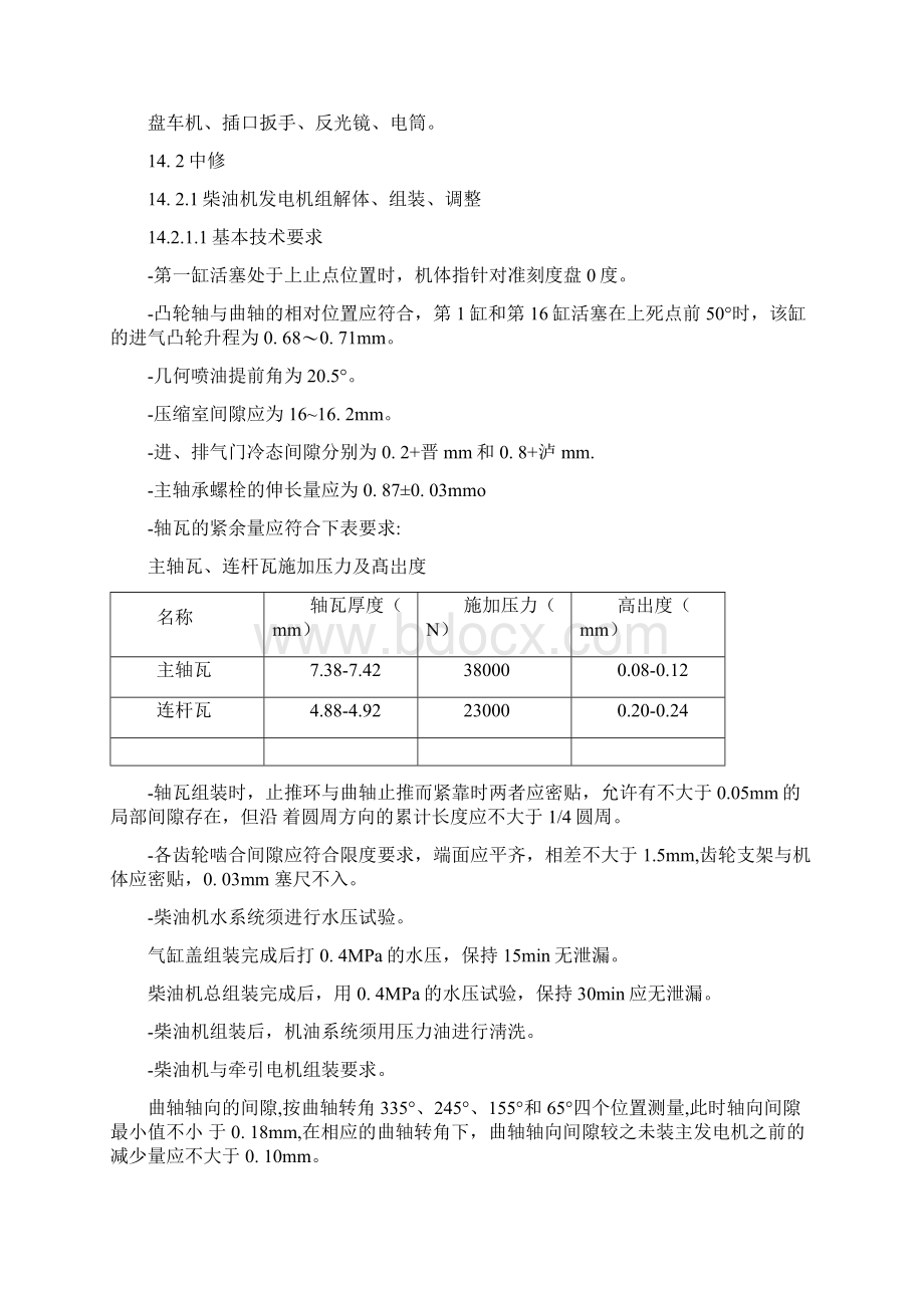 DF4D柴油发电机组检修工艺.docx_第2页